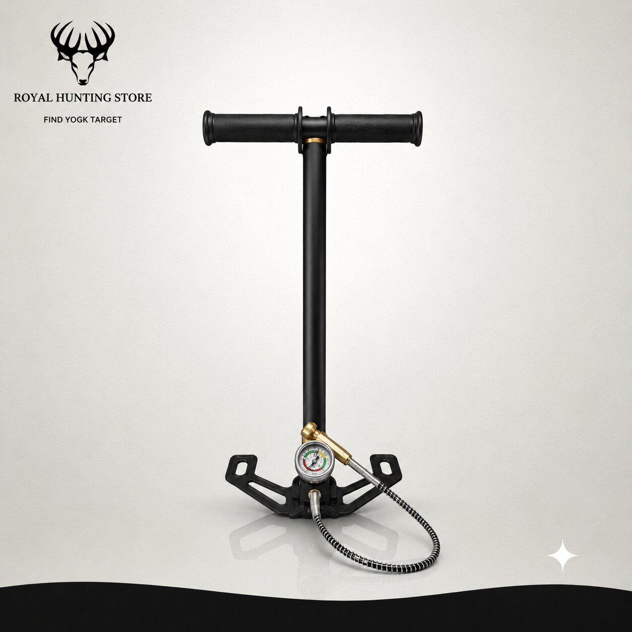 Air Mega 3-Stage High Pressure Premium Handpump Royal Hunting Store