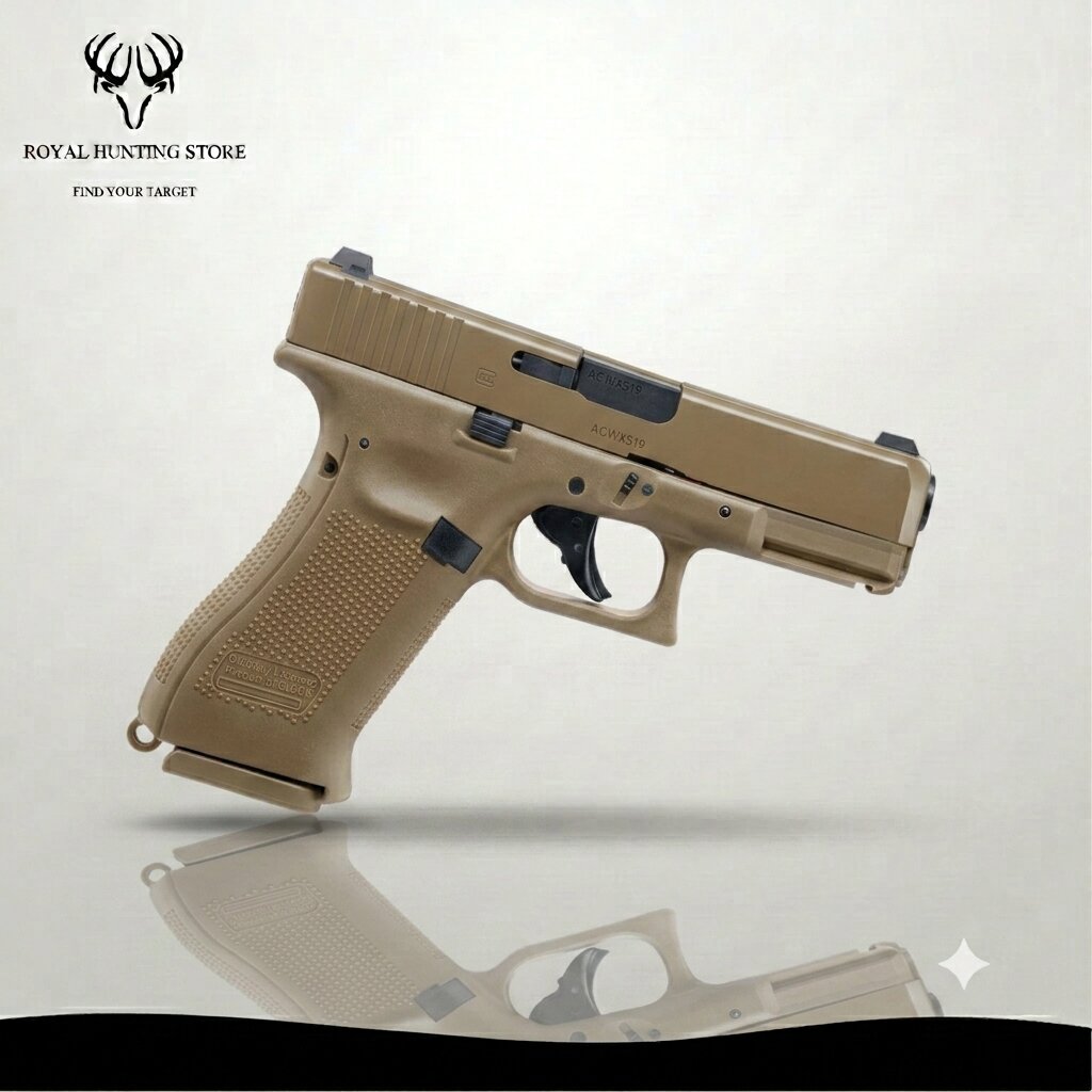 Glock 19X FDE Blowback Co2 Air Pistol Royal Hunting Store