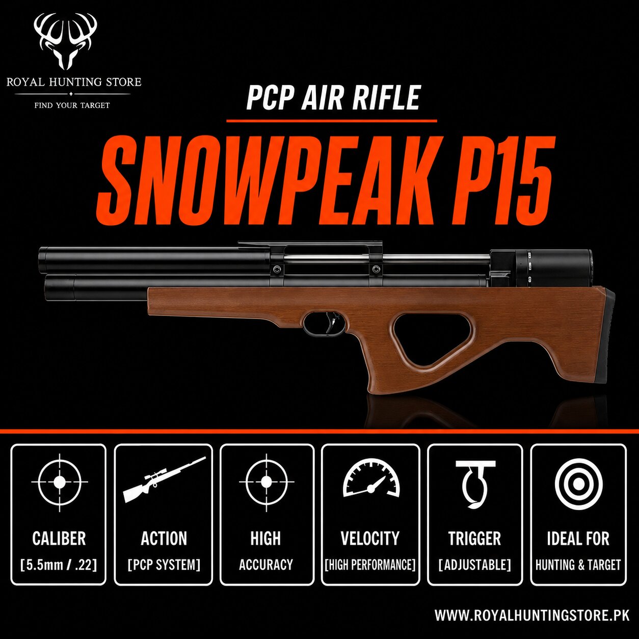 SnowPeak P15 PCP Air Rifle
