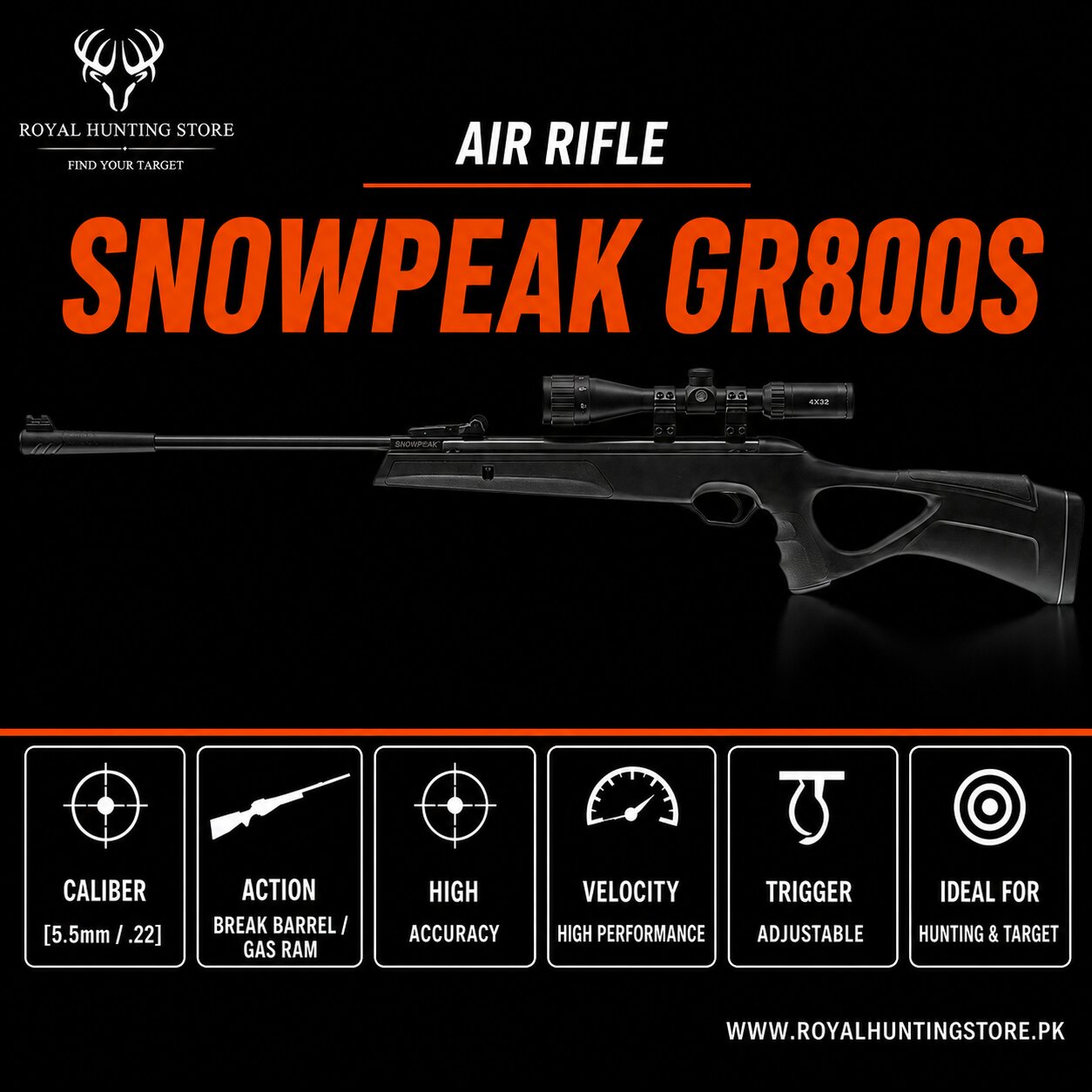 Snowpeak Gr 800s