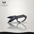 Tactical Dual Blade Finger Ring Knife Compact Self Defense Tool Royal Hunting Store