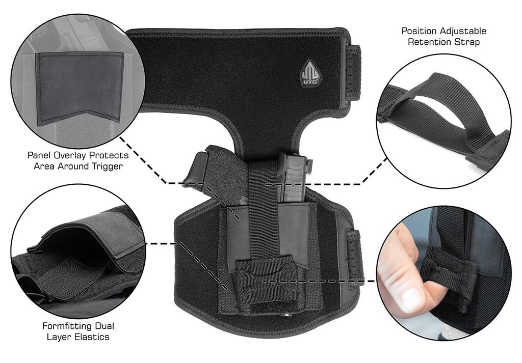 Universal Ankle Holster for Pistol | Concealed Carry Pakistan
