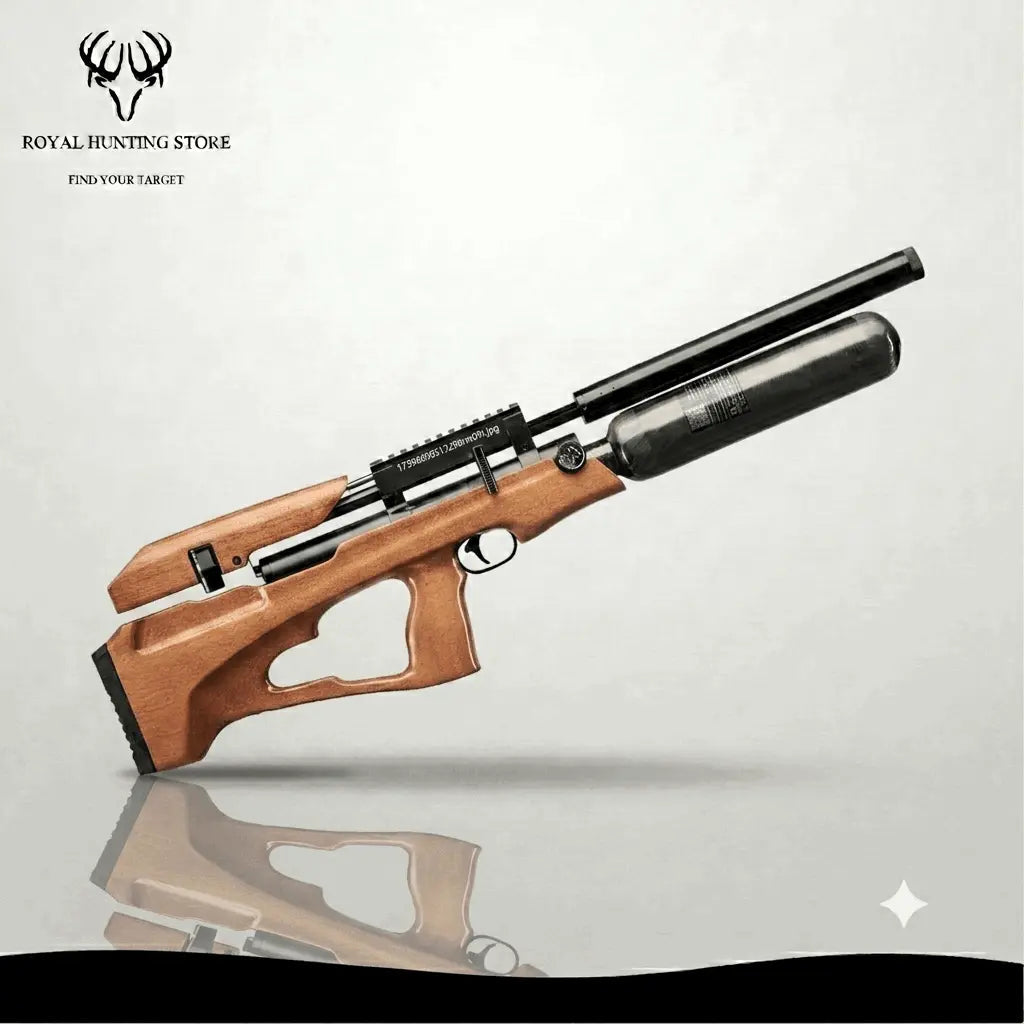 Snowpeak P35X TB Wooden PCP AIR RIFLE - Royal Hunting Store