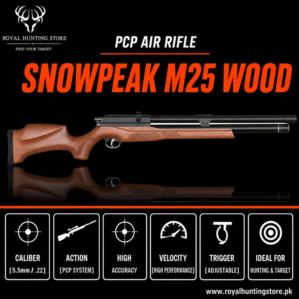 Snowpeak M25 Gen 2 .22 PCP Air Rifle